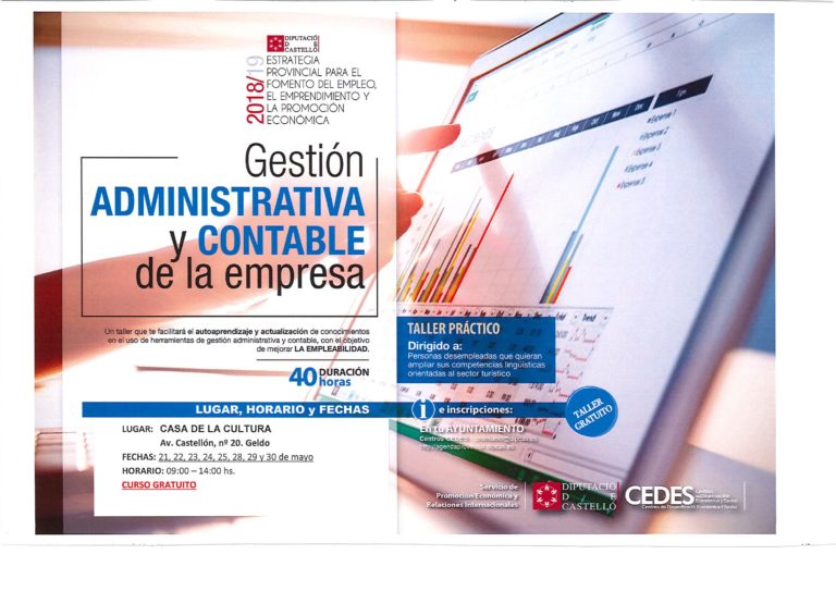 Gestión administrativa y contable de la empresa