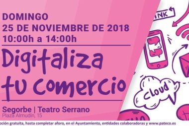 Cartel digitaliza tu comercio Segorbe