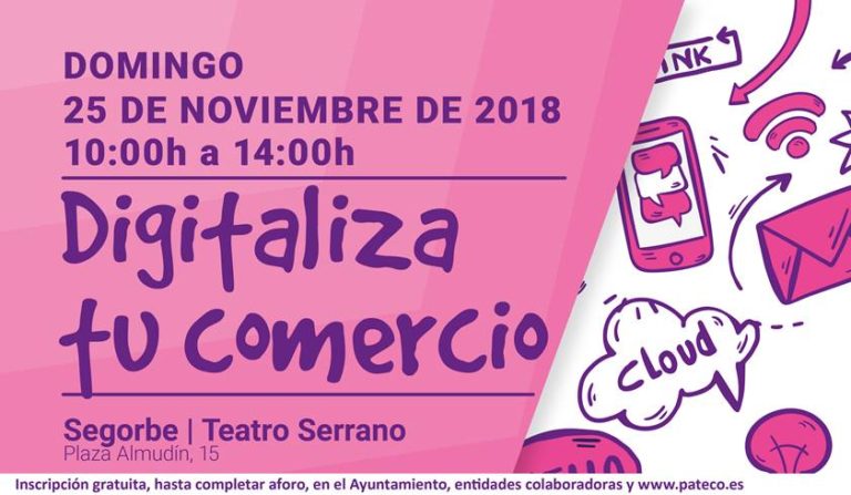 Cartel digitaliza tu comercio Segorbe